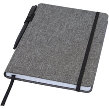 Load image into Gallery viewer, Orin A5 RPET notebook — Heather grey (detail 2)