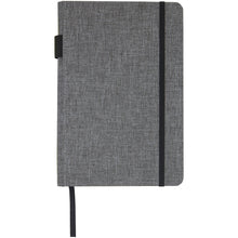 Load image into Gallery viewer, Orin A5 RPET notebook — Heather grey (front)