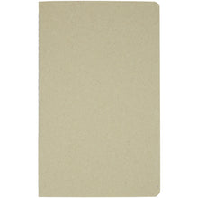 Load image into Gallery viewer, Gianna recycled cardboard notebook — Natural (front)