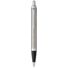 Load image into Gallery viewer, Parker IM ballpoint pen (blue ink) — Silver (front)