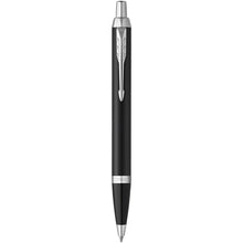 Load image into Gallery viewer, Parker IM ballpoint pen (blue ink) — Black Matted (front)