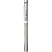 Load image into Gallery viewer, Parker IM fountain pen (blue ink) — Silver (front)