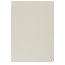 Load image into Gallery viewer, Karst® A5 stone paper hardcover notebook - lined — Beige (front)