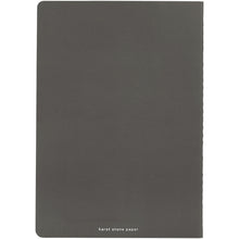 Load image into Gallery viewer, Karst® A5 stone paper journal twin pack — Slate grey (back)