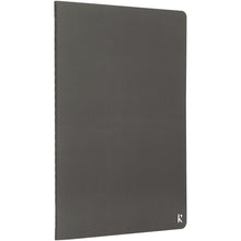 Load image into Gallery viewer, Karst® A5 stone paper journal twin pack — Slate grey