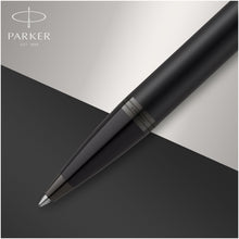 Load image into Gallery viewer, Parker IM achromatic ballpoint pen (blue ink) — Black (detail 2)