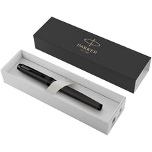 Load image into Gallery viewer, Parker IM achromatic rollerball pen (black ink) — Black