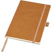 Load image into Gallery viewer, Kilau recycled leather notebook  — Natural