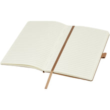 Load image into Gallery viewer, Kilau recycled leather notebook  — Natural (detail)