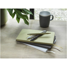 Load image into Gallery viewer, Fabianna crush paper hard cover notebook — lifestyle