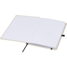 Load image into Gallery viewer, Tutico organic cotton hardcover notebook — Natural / Black (detail 2)