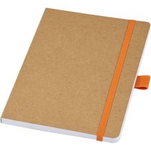 Load image into Gallery viewer, Berk recycled paper notebook — Orange