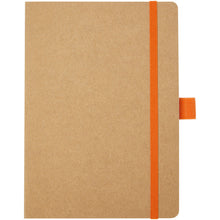Load image into Gallery viewer, Berk recycled paper notebook — Orange (front)