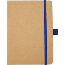 Load image into Gallery viewer, Berk recycled paper notebook — Blue (front)