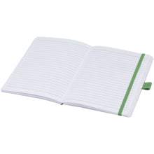 Load image into Gallery viewer, Berk recycled paper notebook — Green (detail)