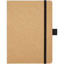 Load image into Gallery viewer, Berk recycled paper notebook — Black (front)