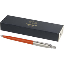 Load image into Gallery viewer, Parker Jotter Recycled ballpoint pen (blue ink) — Orange