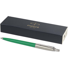 Load image into Gallery viewer, Parker Jotter Recycled ballpoint pen (blue ink) — Green
