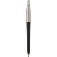 Load image into Gallery viewer, Parker Jotter Recycled ballpoint pen (blue ink) — Black (back)