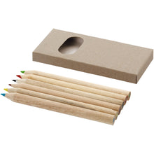 Load image into Gallery viewer, Artemaa 6-piece pencil colouring set — Natural