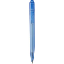 Load image into Gallery viewer, Thalaasa ocean-bound plastic ballpoint pen (black ink) — Blue (back)