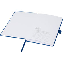 Load image into Gallery viewer, Thalaasa ocean-bound plastic hardcover notebook — Blue (detail 2)
