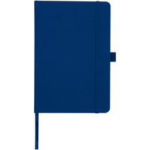 Load image into Gallery viewer, Thalaasa ocean-bound plastic hardcover notebook — Blue (front)