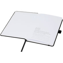 Load image into Gallery viewer, Thalaasa ocean-bound plastic hardcover notebook — Black (detail 2)