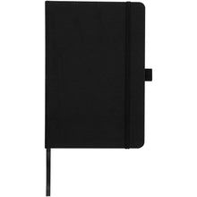 Load image into Gallery viewer, Thalaasa ocean-bound plastic hardcover notebook — Black (front)