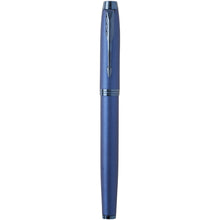 Load image into Gallery viewer, Parker IM rollerball pen (black ink) — Blue (front)