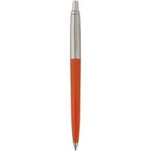 Load image into Gallery viewer, Parker Jotter Recycled ballpoint pen (black ink) — Orange (back)