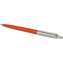 Load image into Gallery viewer, Parker Jotter Recycled ballpoint pen (black ink) — Orange (detail)