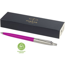 Load image into Gallery viewer, Parker Jotter Recycled ballpoint pen (black ink) — Magenta