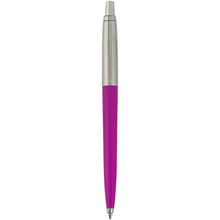 Load image into Gallery viewer, Parker Jotter Recycled ballpoint pen (black ink) — Magenta (back)
