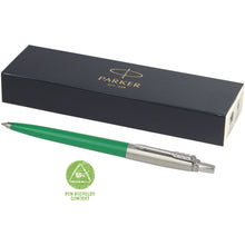 Load image into Gallery viewer, Parker Jotter Recycled ballpoint pen (black ink) — Green