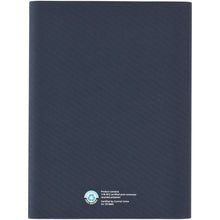 Load image into Gallery viewer, Liberto padfolio — Navy (back)