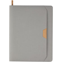 Load image into Gallery viewer, Nomumi A4 portfolio — Grey (front)
