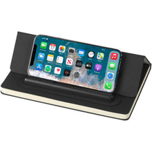 Load image into Gallery viewer, Skribo ballpoint pen and notebook set — Black (detail 2)