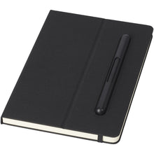 Load image into Gallery viewer, Skribo ballpoint pen and notebook set — Black