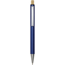 Load image into Gallery viewer, Cyrus recycled aluminium ballpoint pen (blue ink) — Navy
