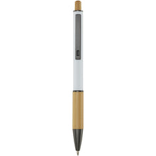 Load image into Gallery viewer, Darius recycled aluminium ballpoint pen (blue ink) — White