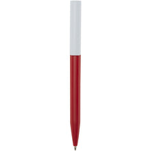 Load image into Gallery viewer, Unix recycled plastic ballpoint pen (blue ink) — Red