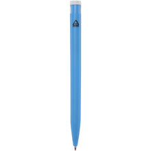 Load image into Gallery viewer, Unix recycled plastic ballpoint pen (blue ink) — Aqua (back)