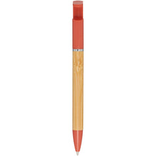 Load image into Gallery viewer, Delfina phone holder pen (blue ink) — Brick (back)
