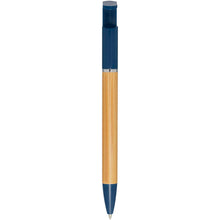 Load image into Gallery viewer, Delfina phone holder pen (blue ink) — Ocean blue (back)