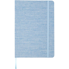 Load image into Gallery viewer, Ramona A5 cotton notebook — Light blue (front)