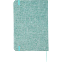Load image into Gallery viewer, Ramona A5 cotton notebook — Heather green (back)