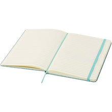 Load image into Gallery viewer, Ramona A5 cotton notebook — Heather green (detail)