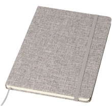 Load image into Gallery viewer, Ramona A5 cotton notebook — Grey