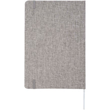 Load image into Gallery viewer, Ramona A5 cotton notebook — Grey (back)